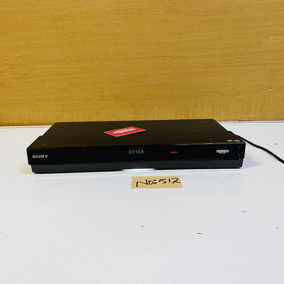 ジャンク ソニー SONY BDZ-FW1000 ブルーレイレコーダー 2019年製 SONY