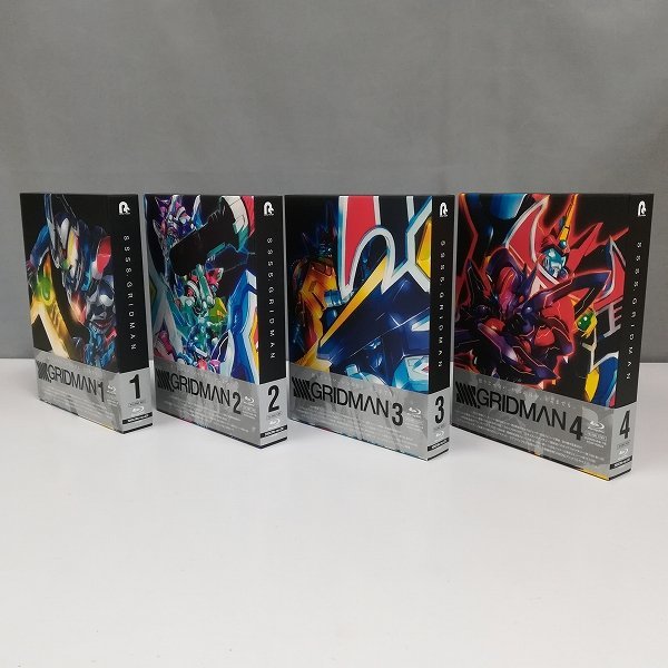 美品】SSSS.GRIDMAN Blu-ray きゃにめ特装版 全巻セット gH595c 美品】SSSS.GRIDMAN Blu-ray きゃにめ特装版 全巻セット gH595c