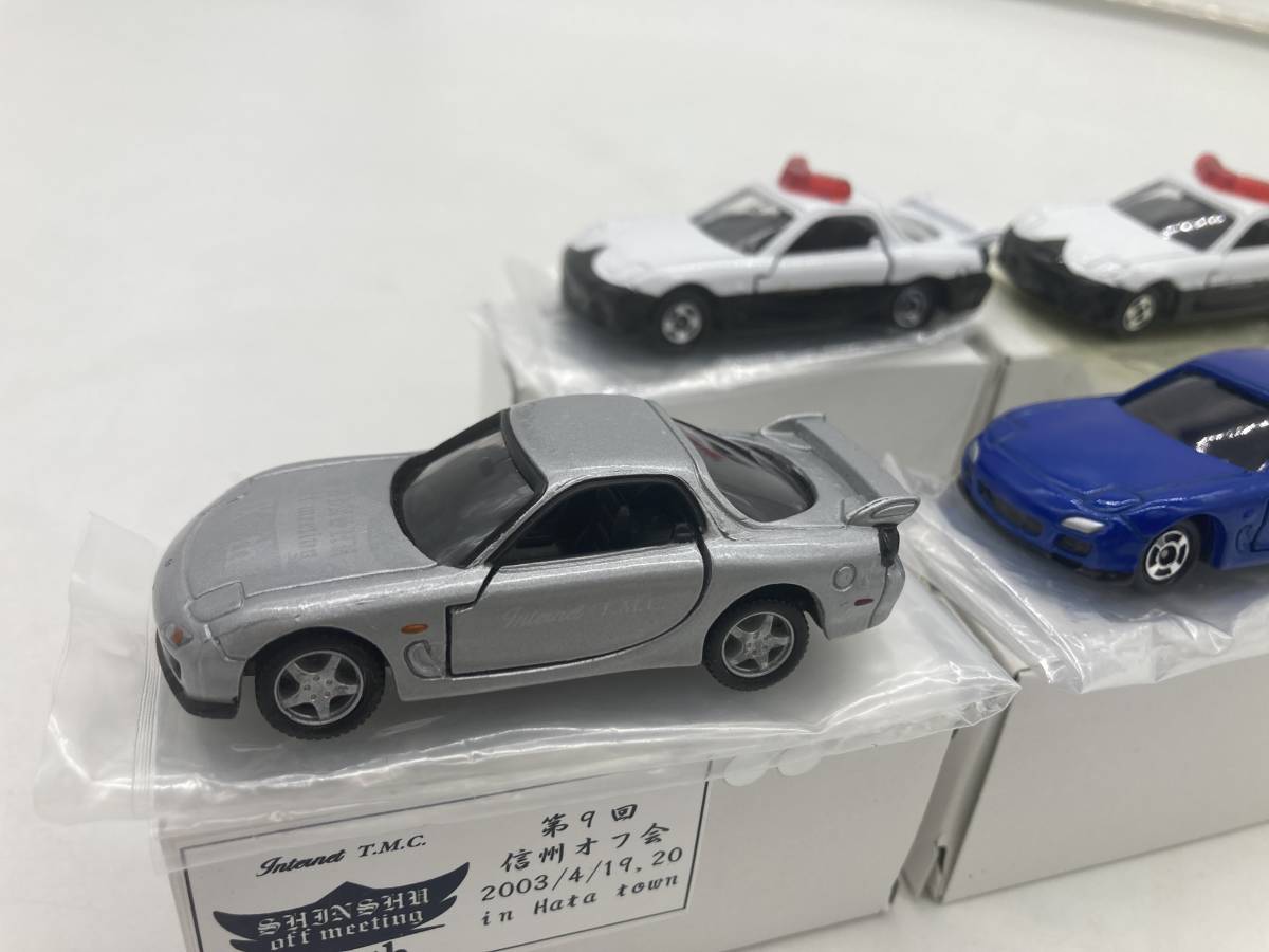 トミカシリーズ - 【激レア】特注トミカ 今村商会 信州オフ会 マツダ RX-7 5台セット 激レア/まとめ売り】特注トミカ 今村商会 信州オフ会 マツダ RX-7 5台