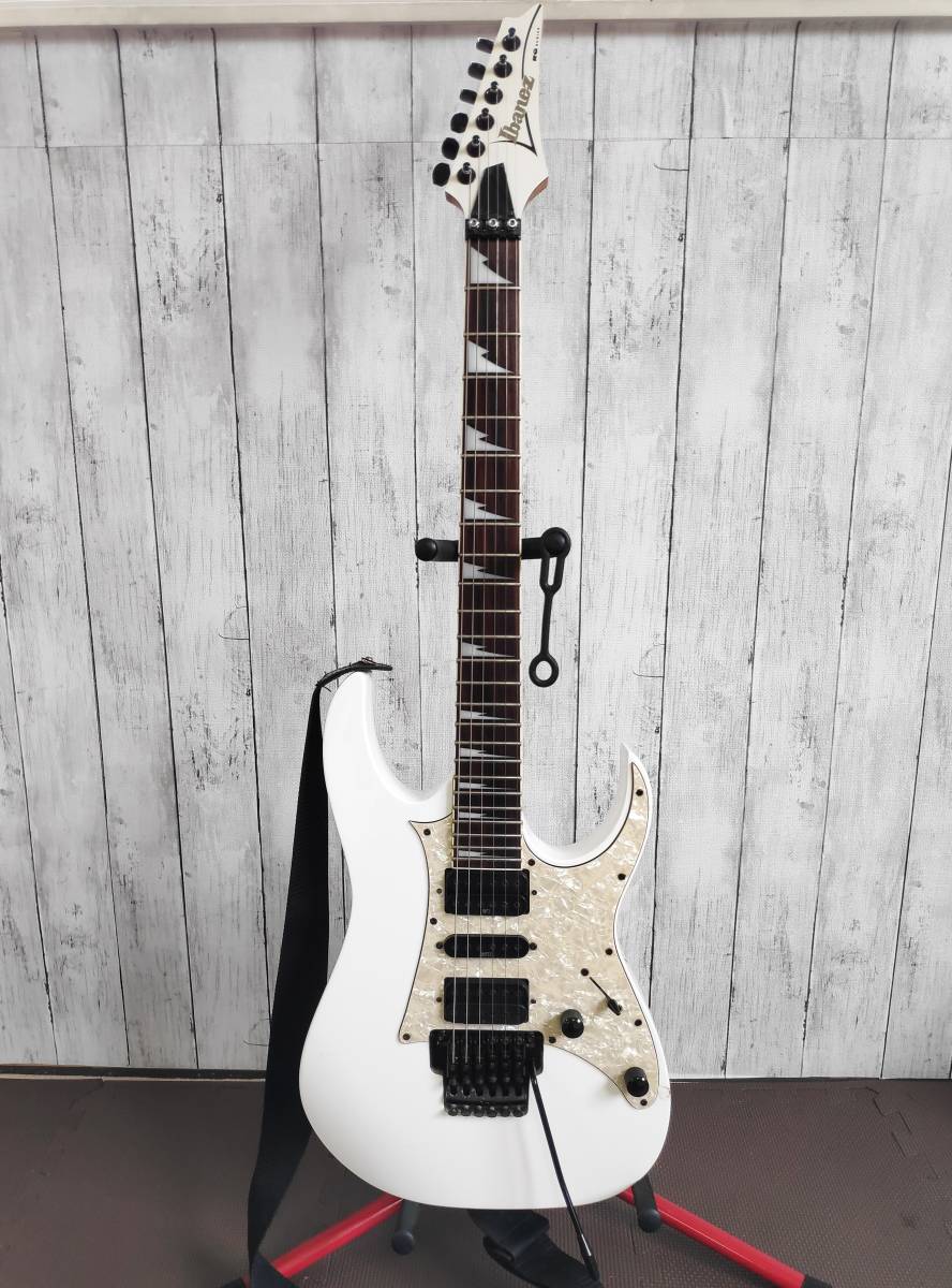 中古 Ibanez RG350DX アイバニーズ 低弦高 ホワイト - rg350dx 中古