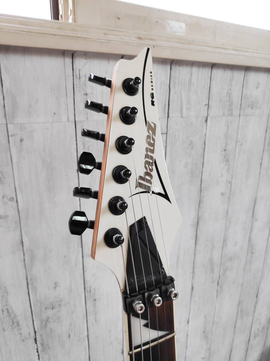 中古 Ibanez RG350DX アイバニーズ 低弦高 ホワイト - rg350dx 中古