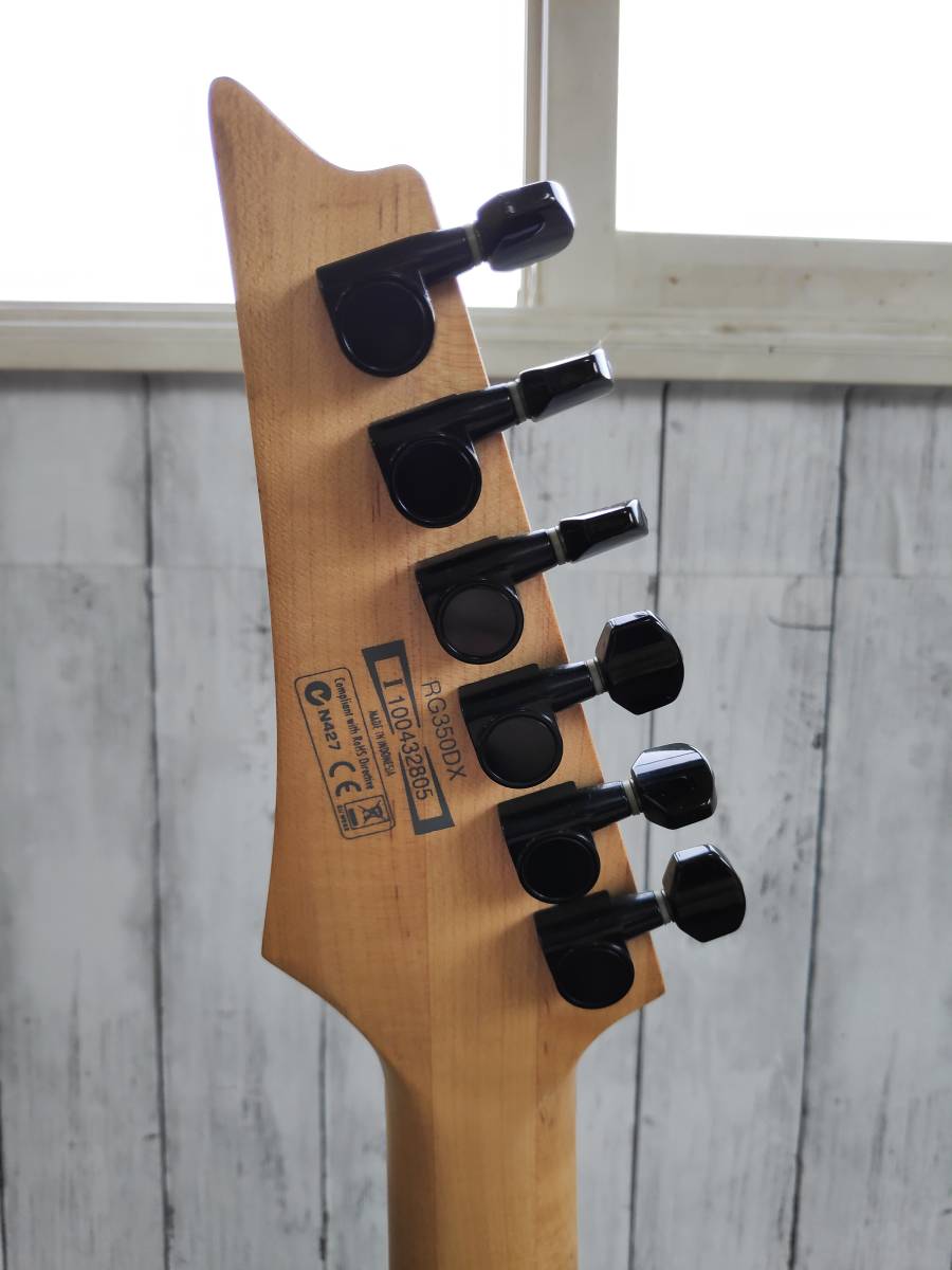 中古 Ibanez RG350DX アイバニーズ 低弦高 ホワイト - rg350dx 中古