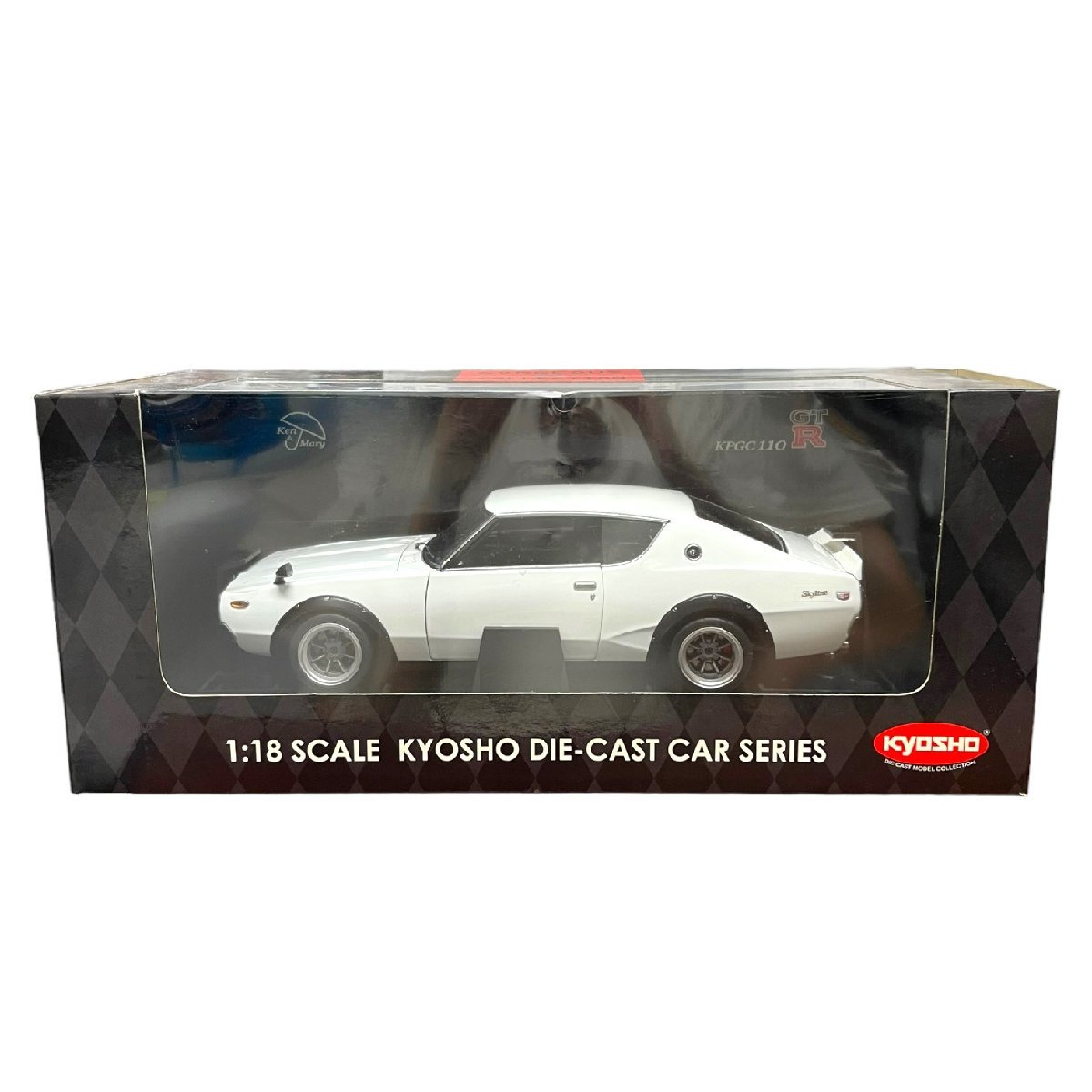 中古品】 京商 1/18 NISSAN SKYLINE 2000GT-R(KPGC110) Street Version