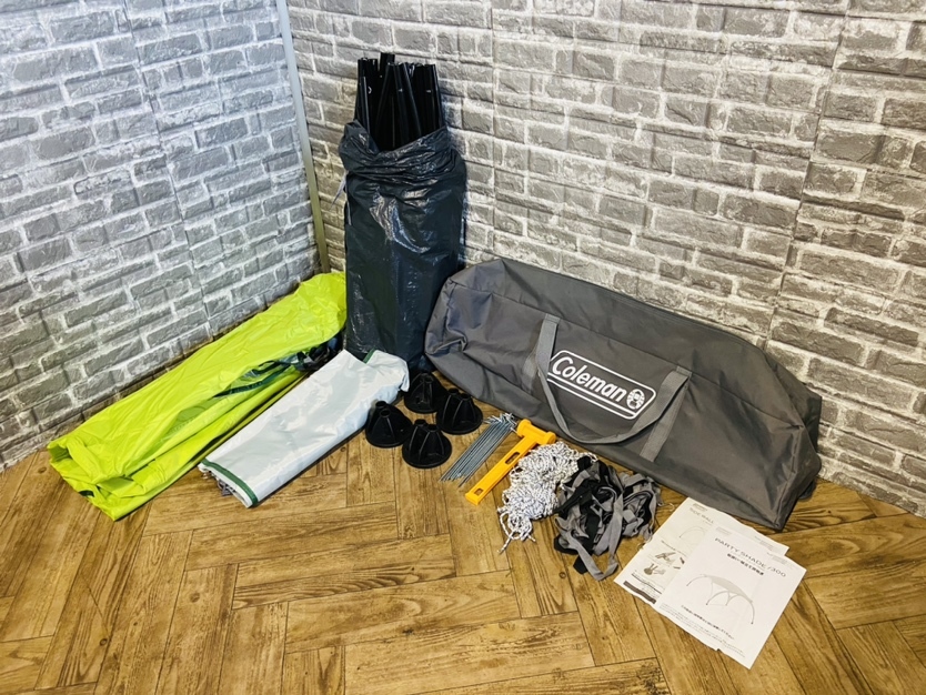 Coleman 2000012879 コールマン　パーティーシェード　300　ライムグリーン　BBQ タープ 「15721」