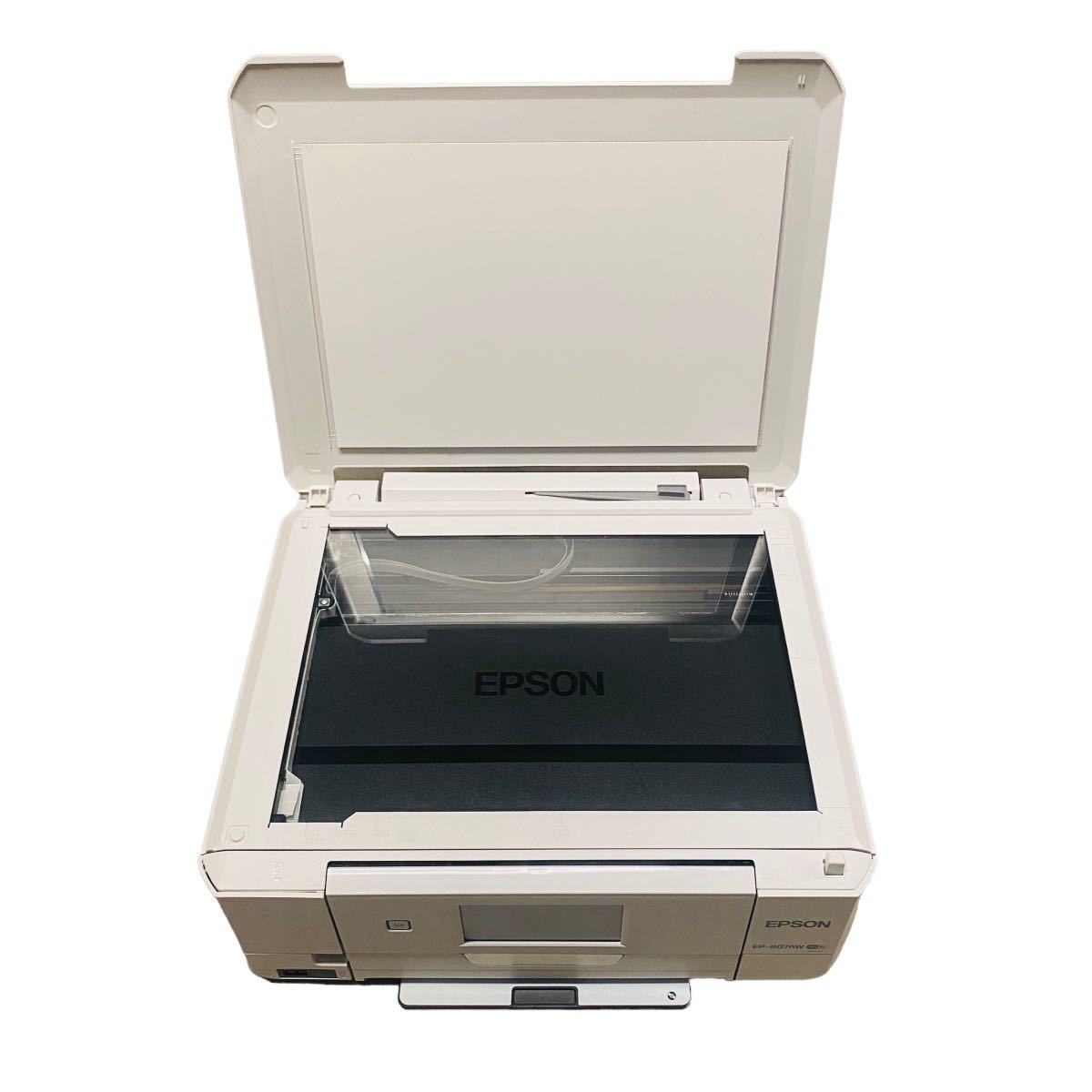 エプソン EP-807AW インクジェットプリンター EPSON ホワイト 複合機