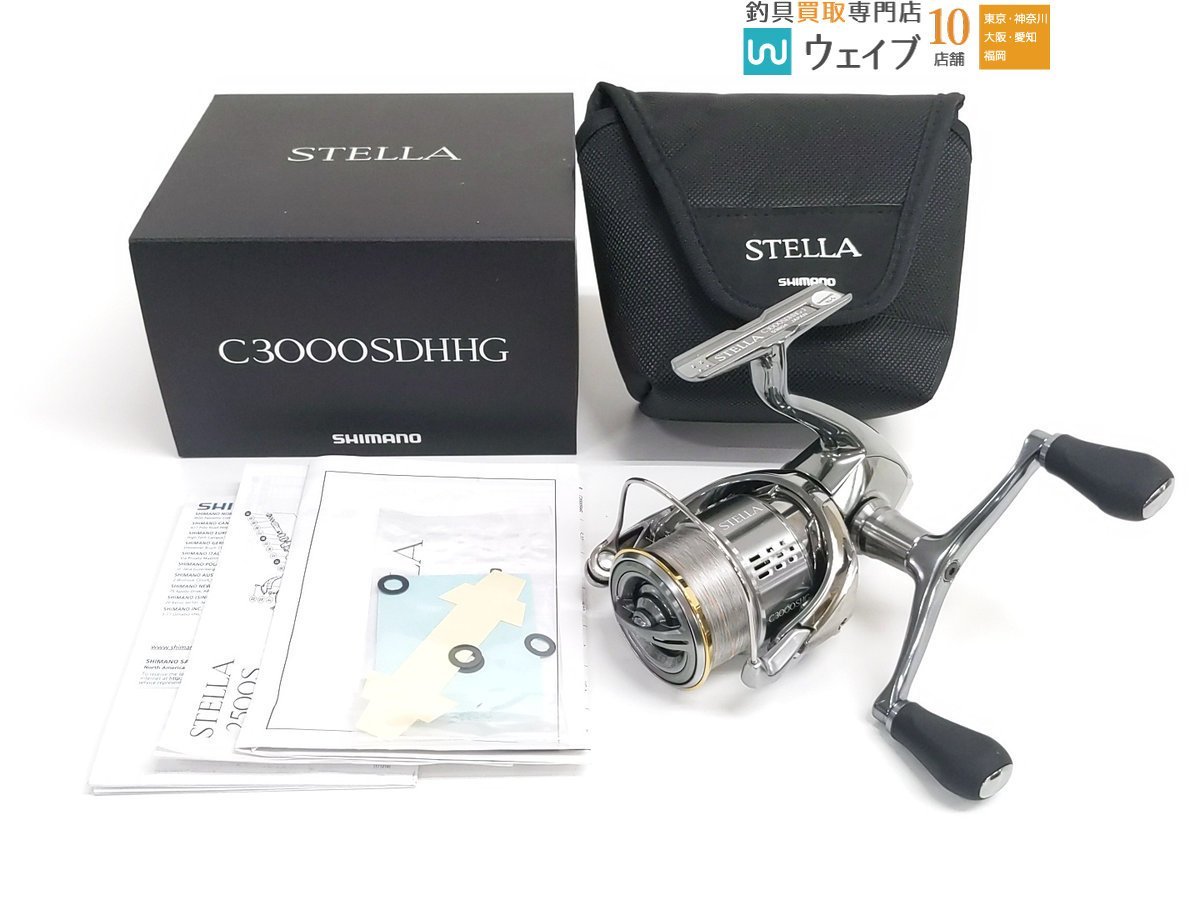 未使用 シマノ18ステラC3000SDHHG ｜シマノ 