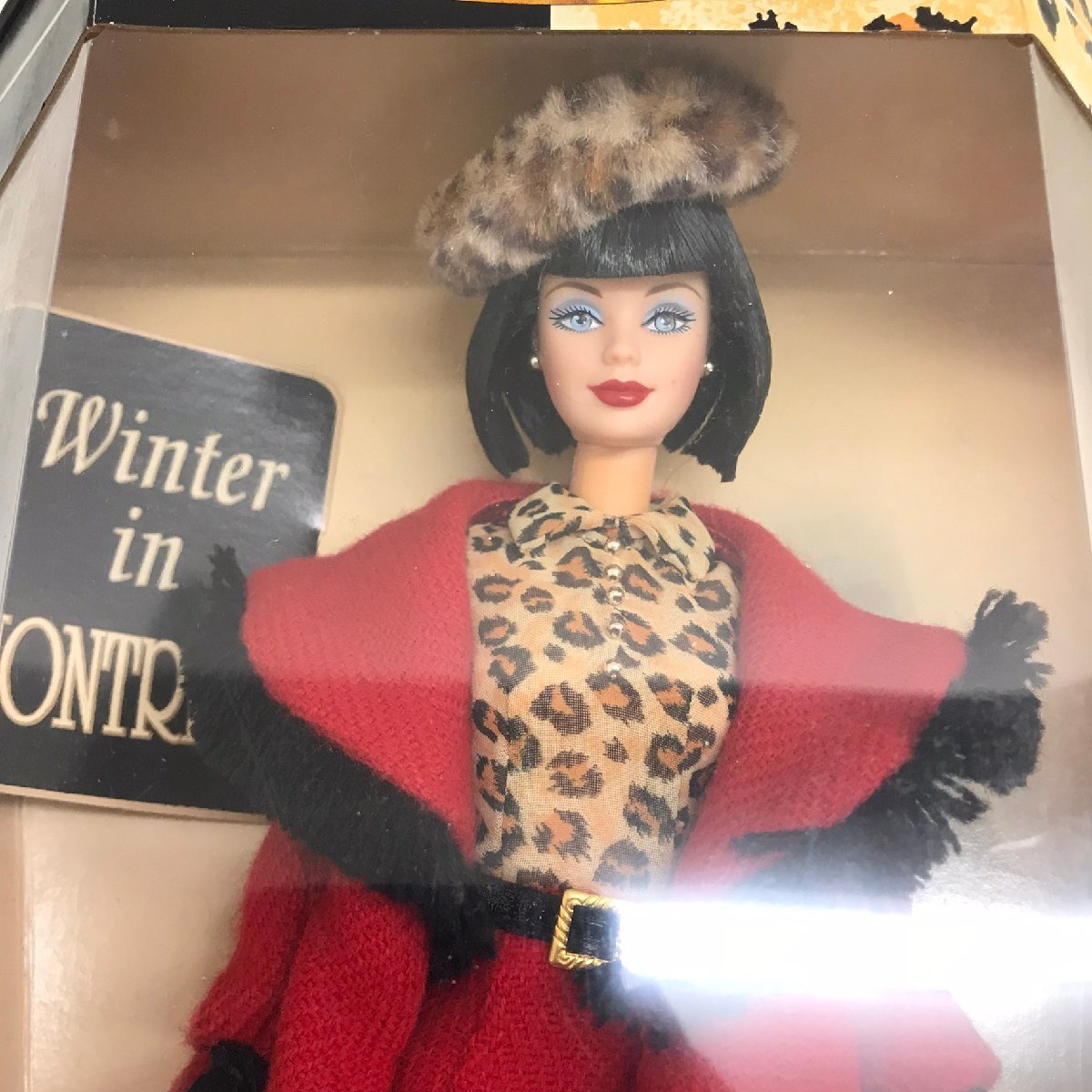 中古美品 バービー人形 Barbie ドール シティシーズン Winter in