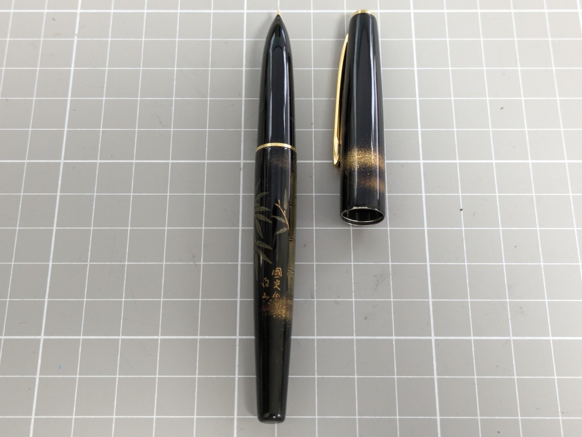 PILOT 蒔絵 万年筆 エリート パイロット 漆塗り 漆芸 18K 万年筆