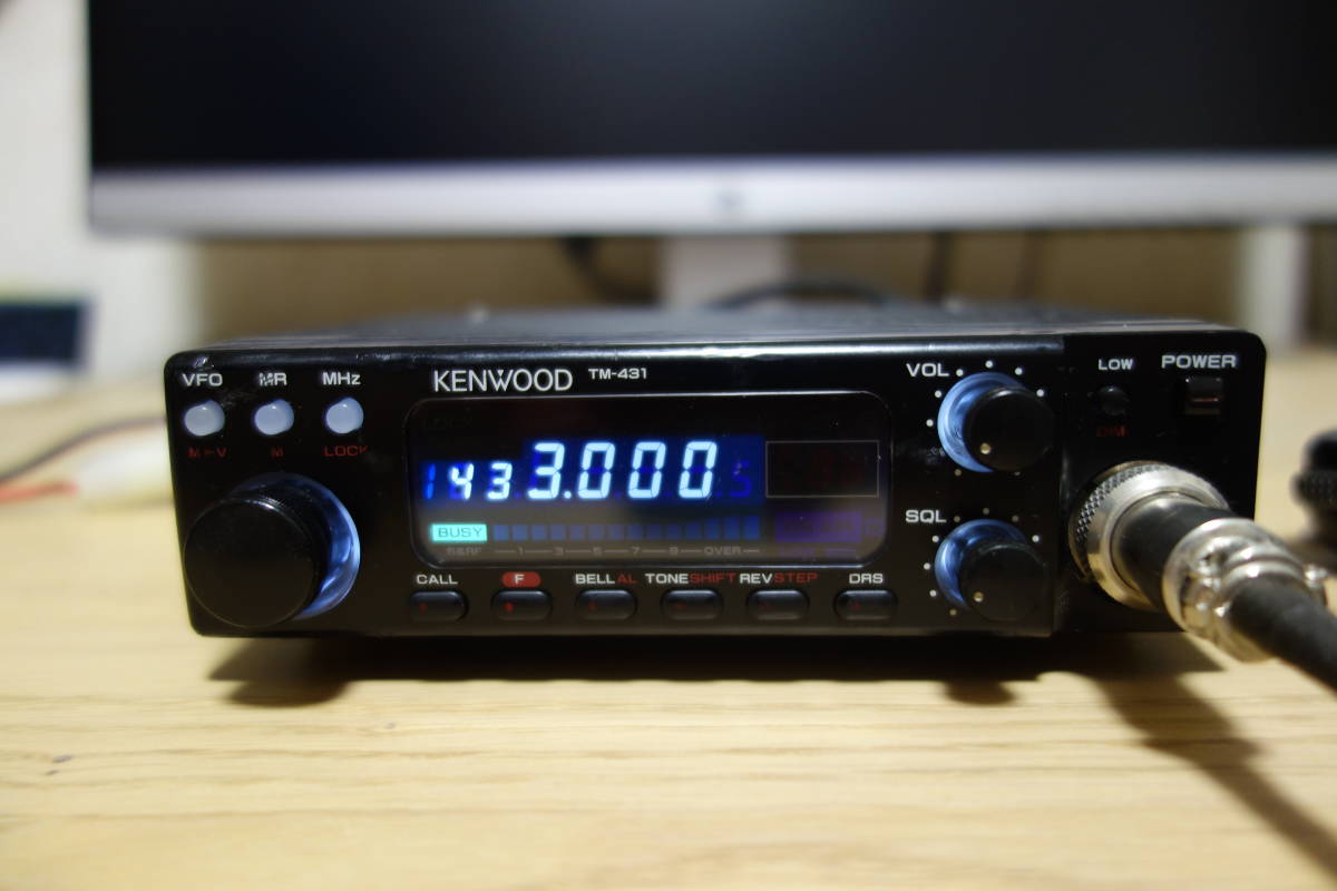 ケンウッド製　TM-431S (433M) ハイパワー仕様　現状動作品 KENWOOD Yahoo!オークション TM-431 「kenwood tm-431」の落札相場