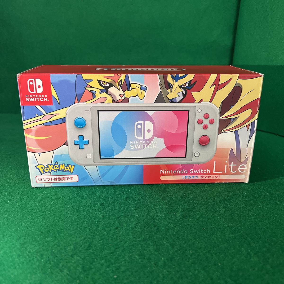 1円 任天堂 Nintendo Switch Lite 本体⁄箱 セット ポケモン ザシアン