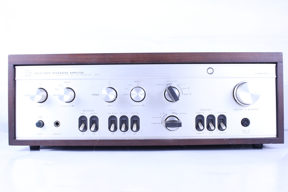 LUXMAN SQ505X プリメインアンプ ソリッドステートインテグレーテッド