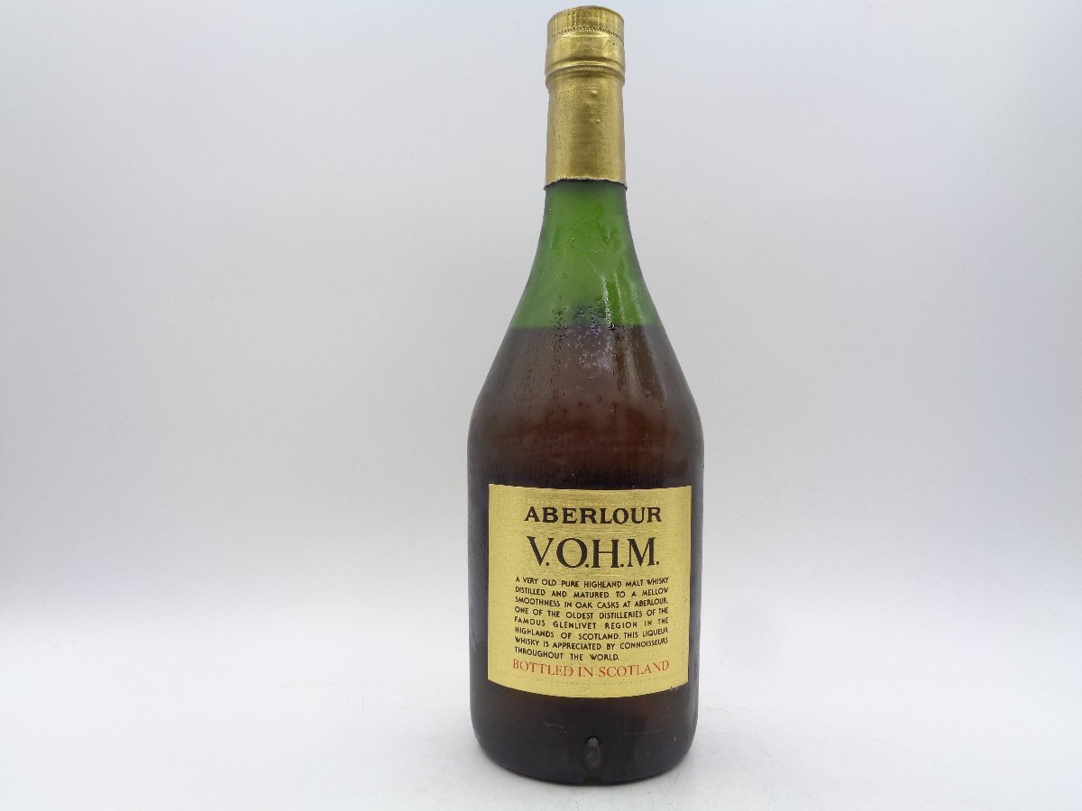 ABERLOUR VOHM 12年 アベラワー 12年 スコッチ ウイスキー 箱入 未開封