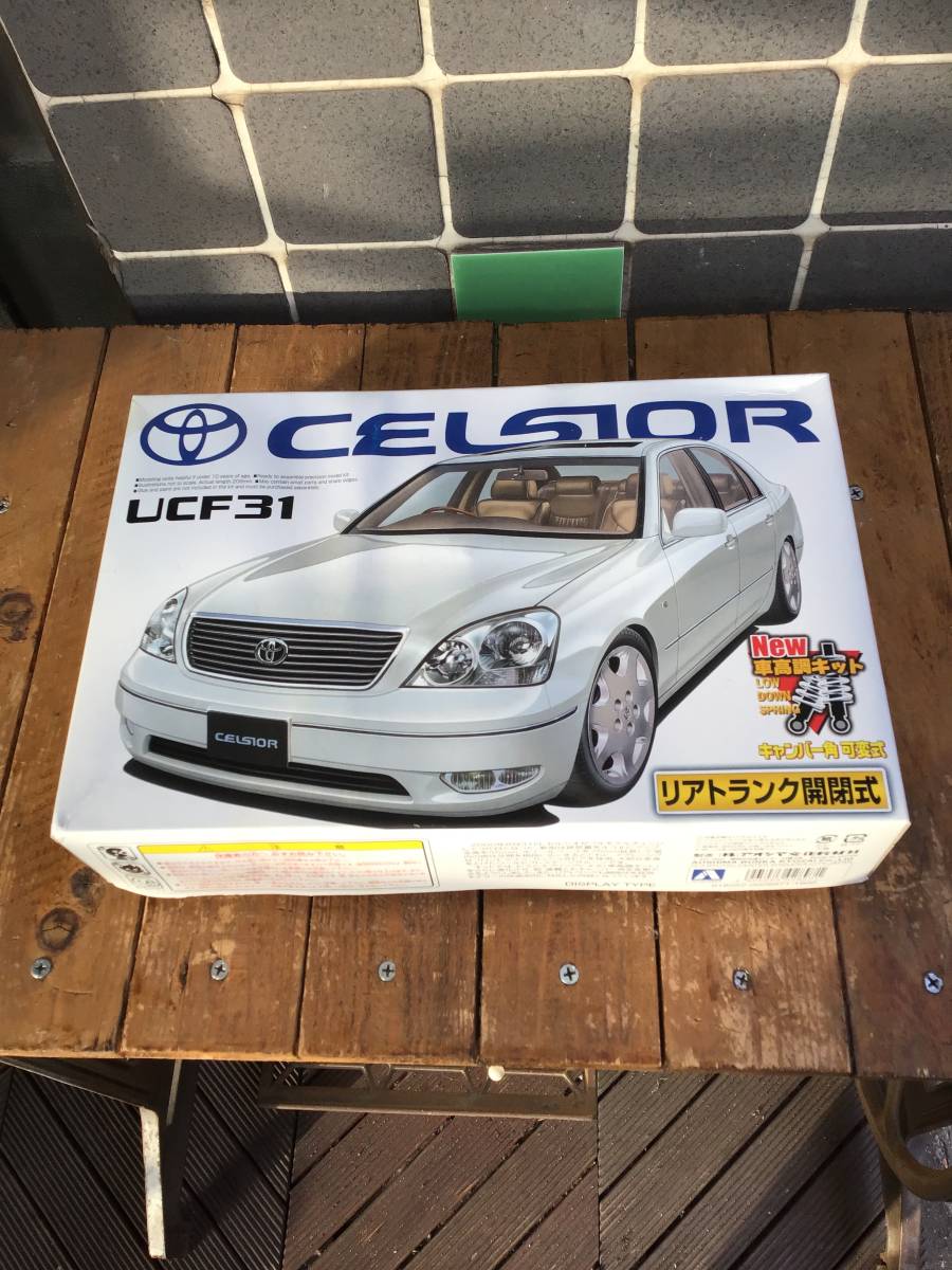 UCF31 セルシオ 1⁄24 アオシマ - -セルシオ SCALE ucf31の中古品 車 