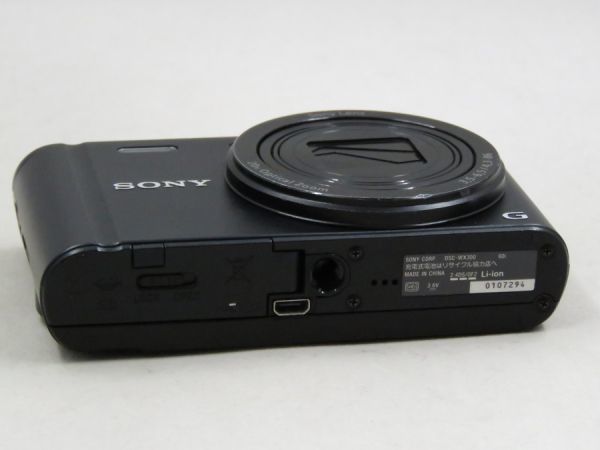 20899W1]☆極上美品☆SONY Cyber-Shot DSC-WX300 ブラック - Sony