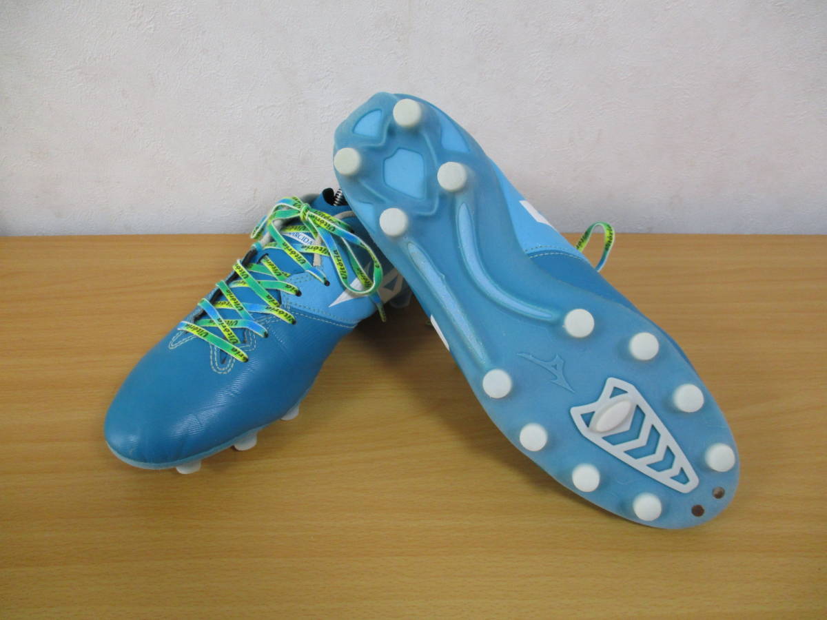 ミズノ☆サッカー用＜スパイク・シューズ＞☆26cm ブルー・白(26.0cm