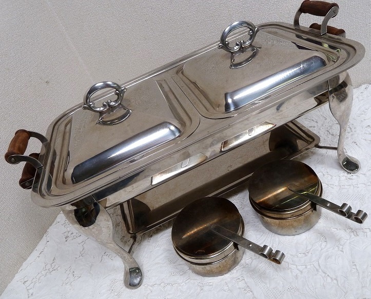 チェーフィングディッシュ ビュッフェセット 8.5L ステンレススチール