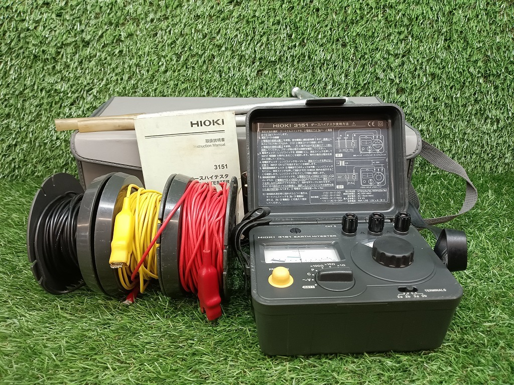 正規品，お買い得 HIOKI 日置電機 アースハイテスタ 3151(電気計測器)｜売買されたオークション情報、yahooの商品情報をアーカイブ公開 - オークファン 電気計測器