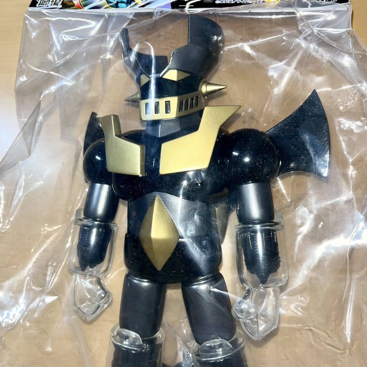 ⚠️レア　無版権？TRANS JETS SPACE WARRIOR マジンガーZ PLANET X マジンガーZ ブラック × ゴールド 墓場の画廊 プラネット