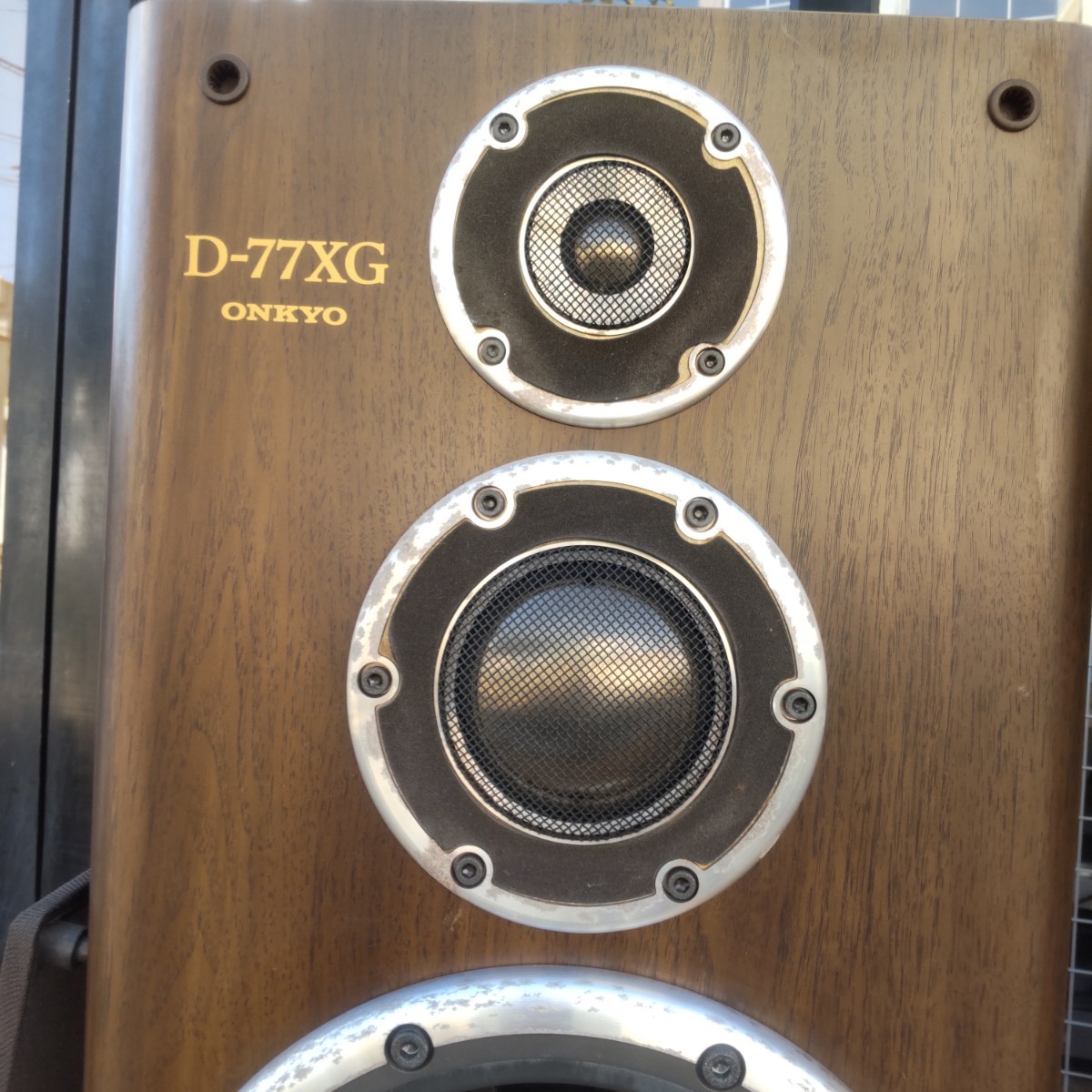 簡易動作確認済 ONKYO スピーカースタンド付 D-77XG AS-77XD