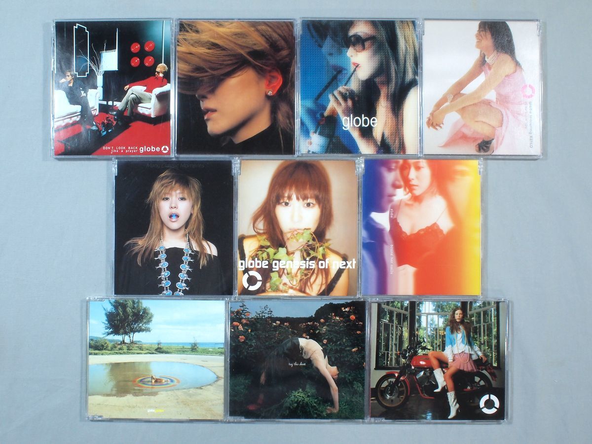 CD アルバム シングル 8cm ケース付 DVD globe グローブ 小室哲哉 