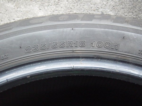 ブリジストン235／55r18の通販 ⑥ ブリヂストン 235&frasl;55r18 タイヤ Tire ◎T461 235/55R18 4本 2019年製 ブリジストン ECOPIa H/L 422 plus 中古タイヤ 19年製 BS エコピア★富山市★