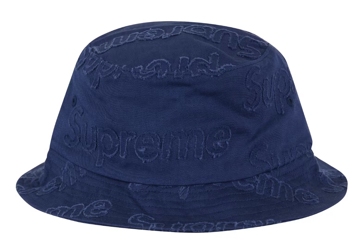新品SupremeシュプリームLasered Twill Crusher Navyネイビー 