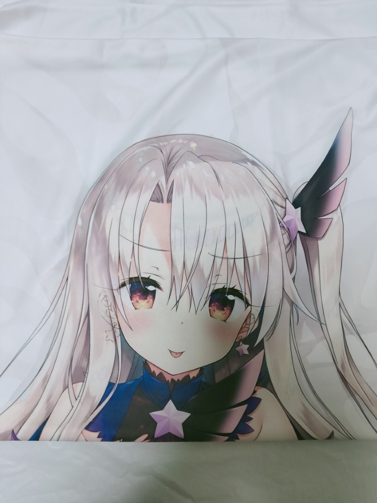 正規品 DragonKitchen さそりがため プリズマ☆イリヤ 悪い子イリヤちゃん 抱き枕カバー 白桜 中古品