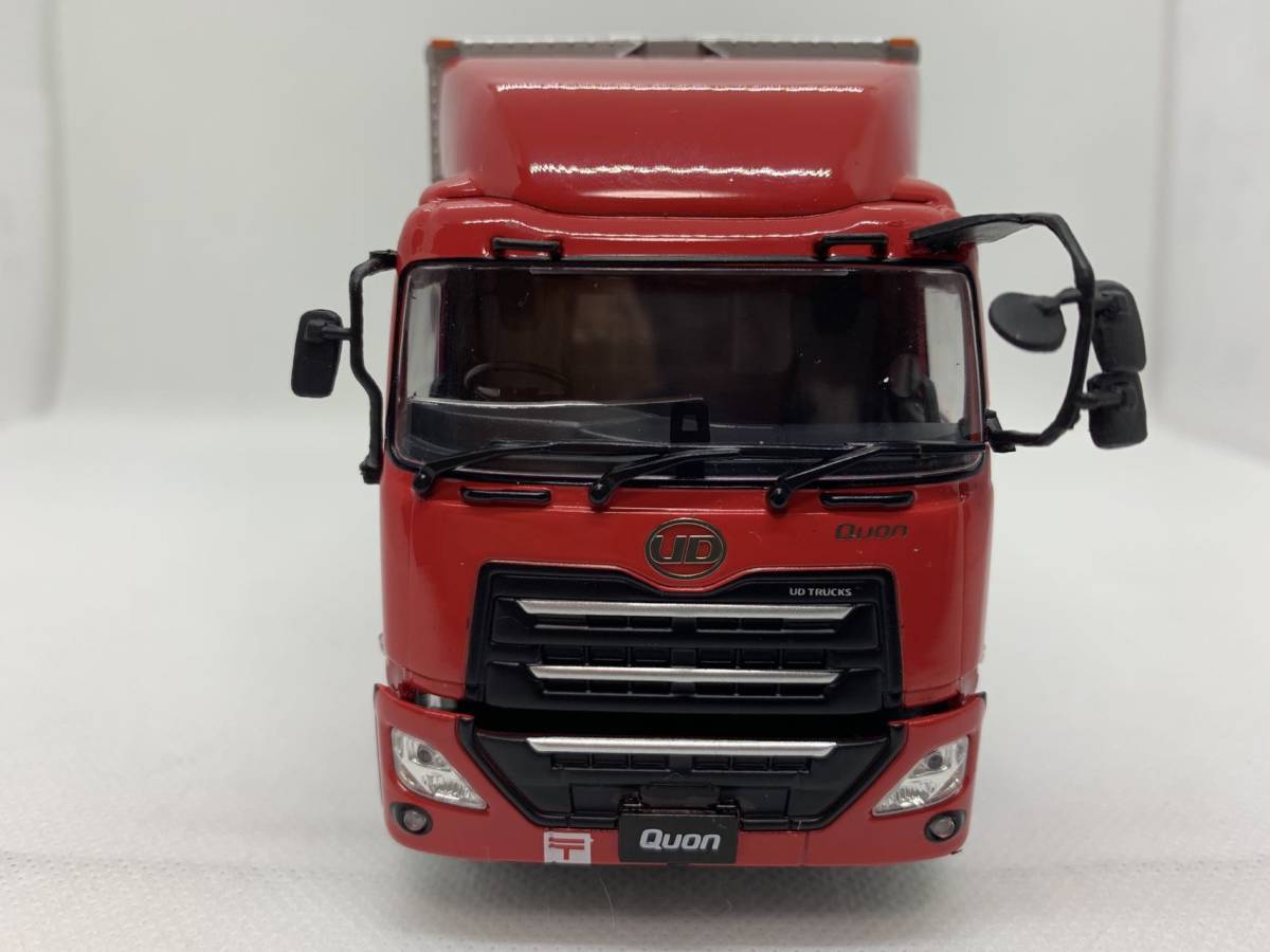 京商 1/43 UDトラックス Quon JP TRANSPORT 日本郵便運送 レッド J02-4 