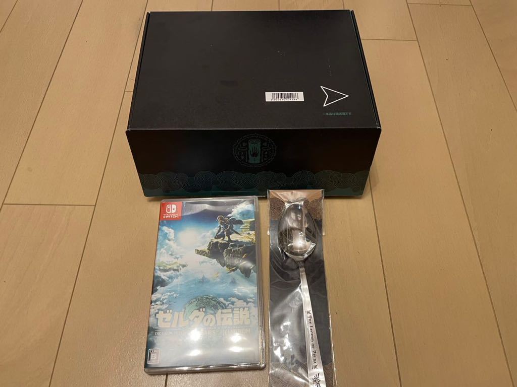 ゼルダの伝説 ティアーズ オブ ザ キングダム Amazon特典 スプーン ＆ オリジナル輸送箱付