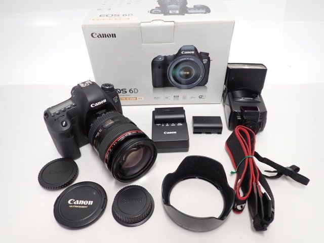 CANON EOS 6D + EF 24-105mm F4L IS USM キヤノン デジタル一眼レフ