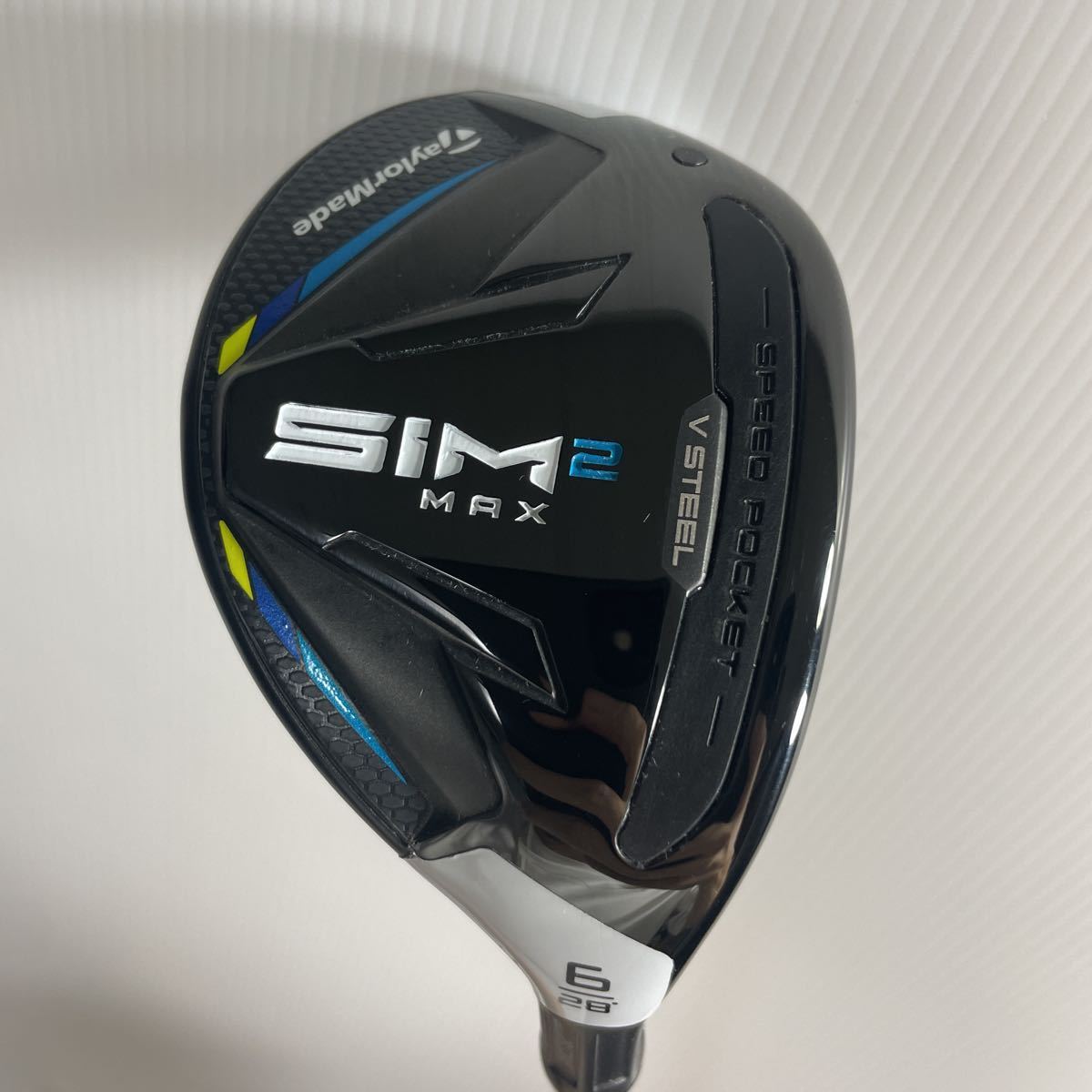 美品 希少リシャフト品 テーラーメイド SIM2 MAX 6U 28° TOUR AD U-75