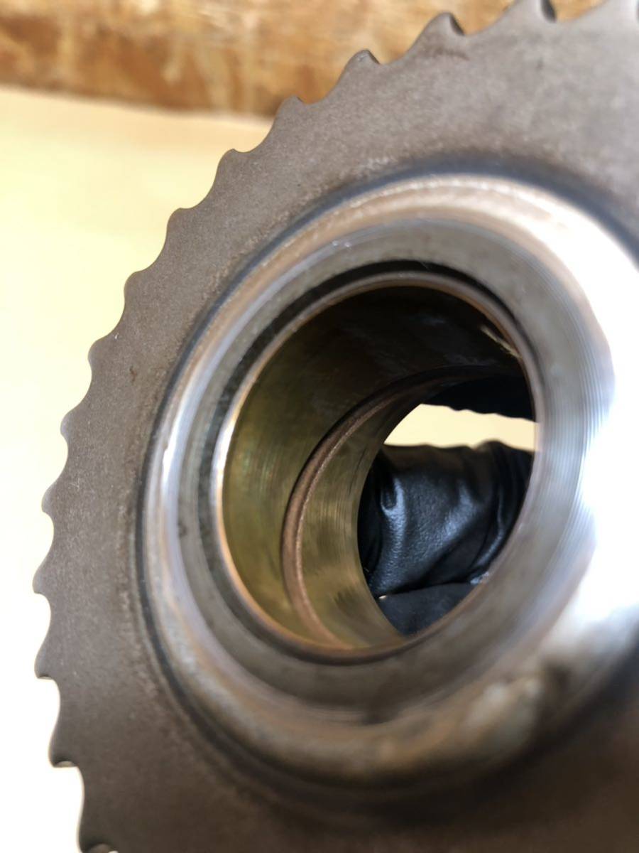 C38# 74 CBX400F スターティングクラッチアウター　スタータークラッチ　ワンウェイ　NC07 ホンダ　インテグラ　CBX550F PC04 CBX400F CBR400F ホンダ純正 スターティングクラッチ NC07クラッチカバー&amp;スプロケカバーセット パステル