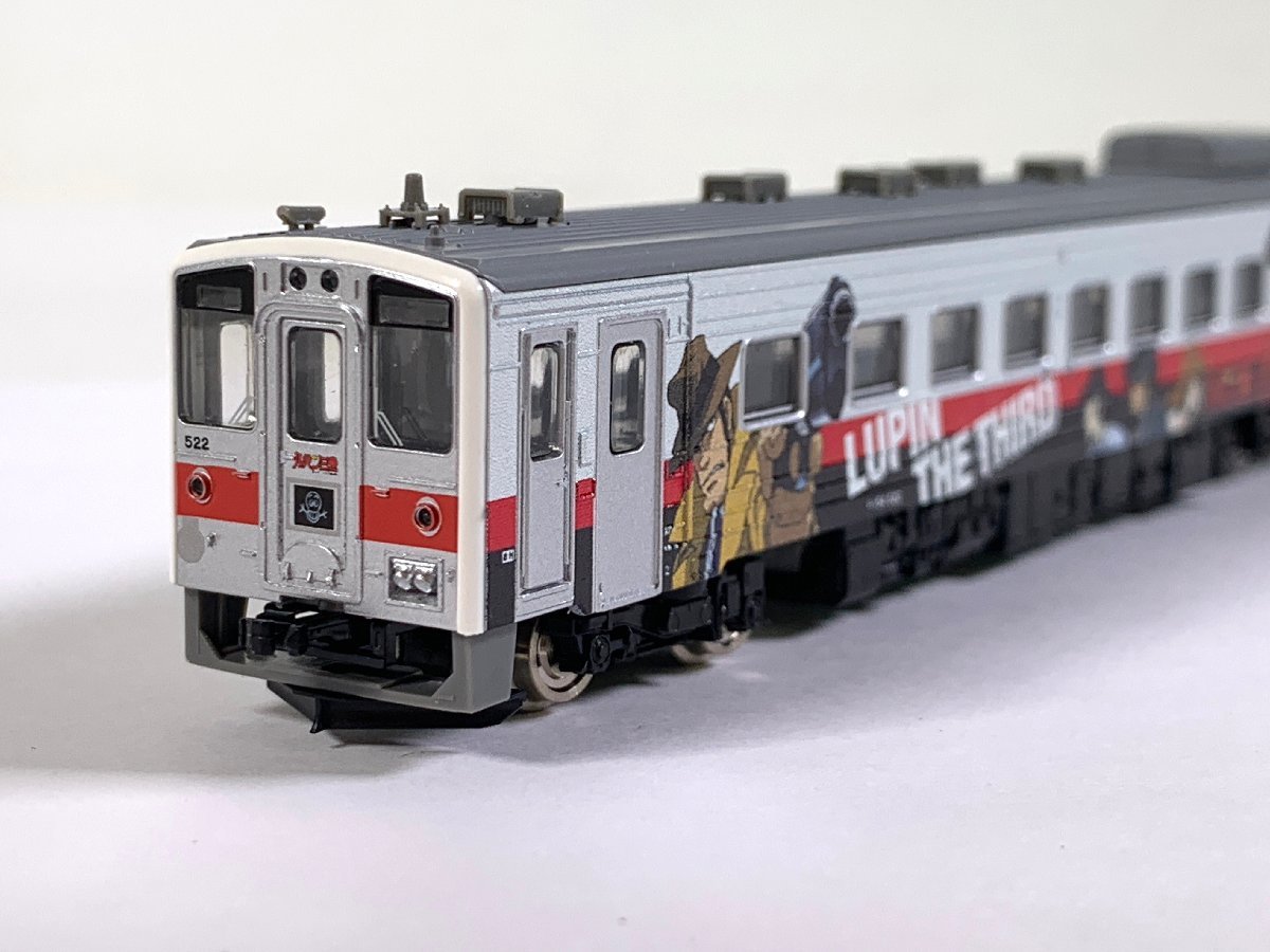3-102＊Nゲージ グリーンマックス ルパン三世ラッピングトレイン JRキハ54形500番台 機器更新車 1輌 鉄道ホビダス 鉄道模型(aat)