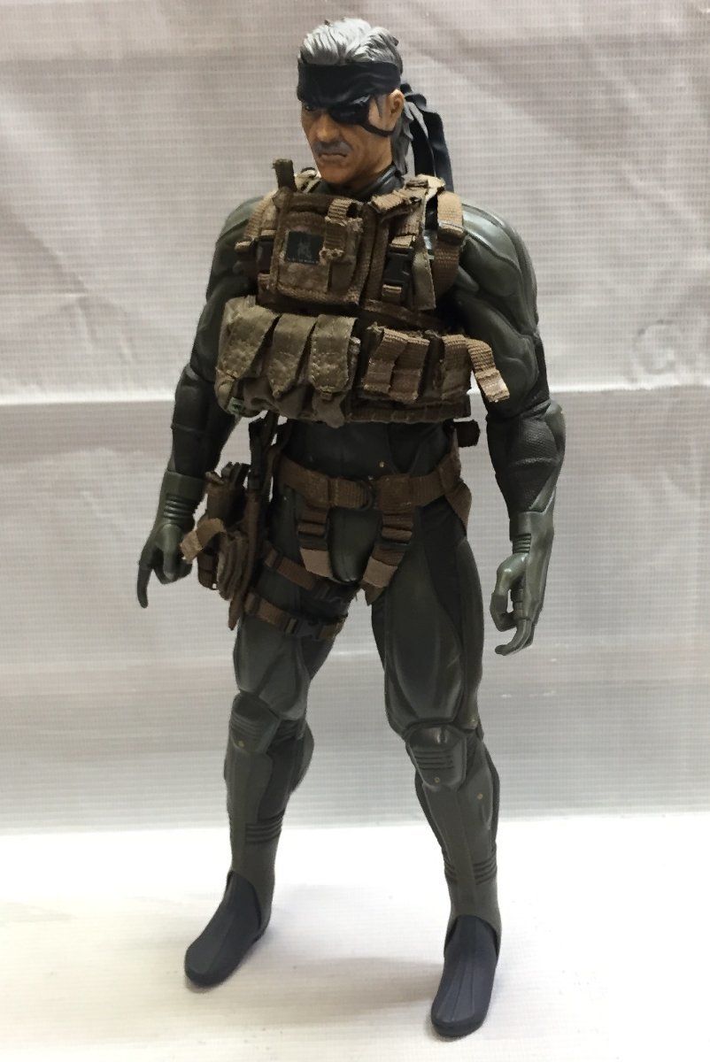 1円～ 訳あり メディコムトイ RAH メタルギアソリッド4 オールド