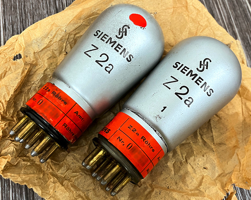 SIEMENS シーメンス 真空管 TH EL156 0 2本ペア 元箱付き 2026年最新