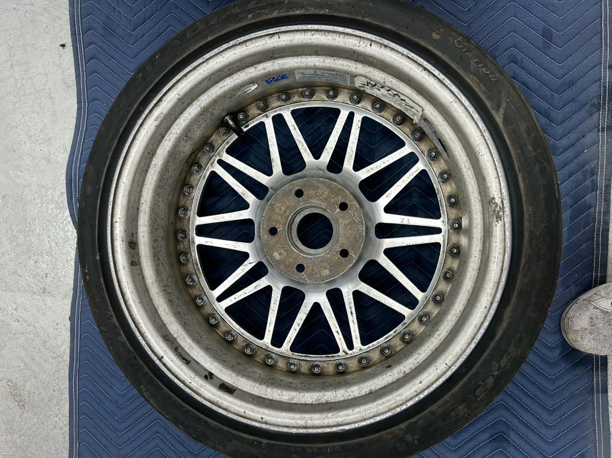 ワーク レザックス 17インチ 9J +10 2本 絶版 深リム WORK REZAX 