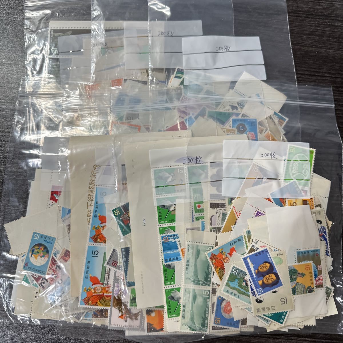 41250# 額面21000円 15円切手 1400枚 未使用 普通切手 記念切手