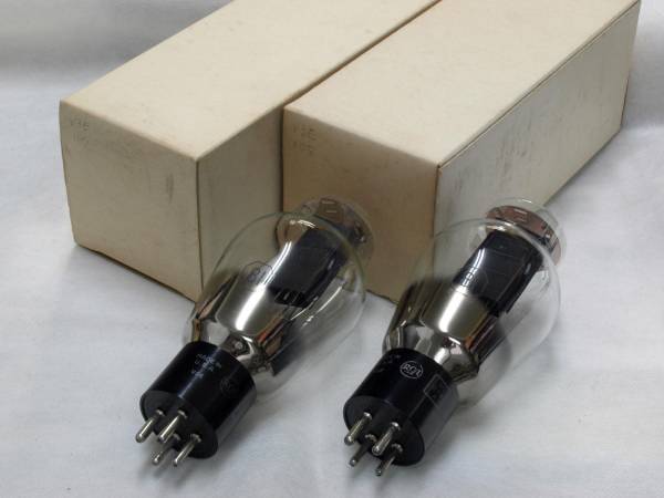 RCA JAN CRC-81 2本または4本 半波整流管 白箱入り 同一ロット品