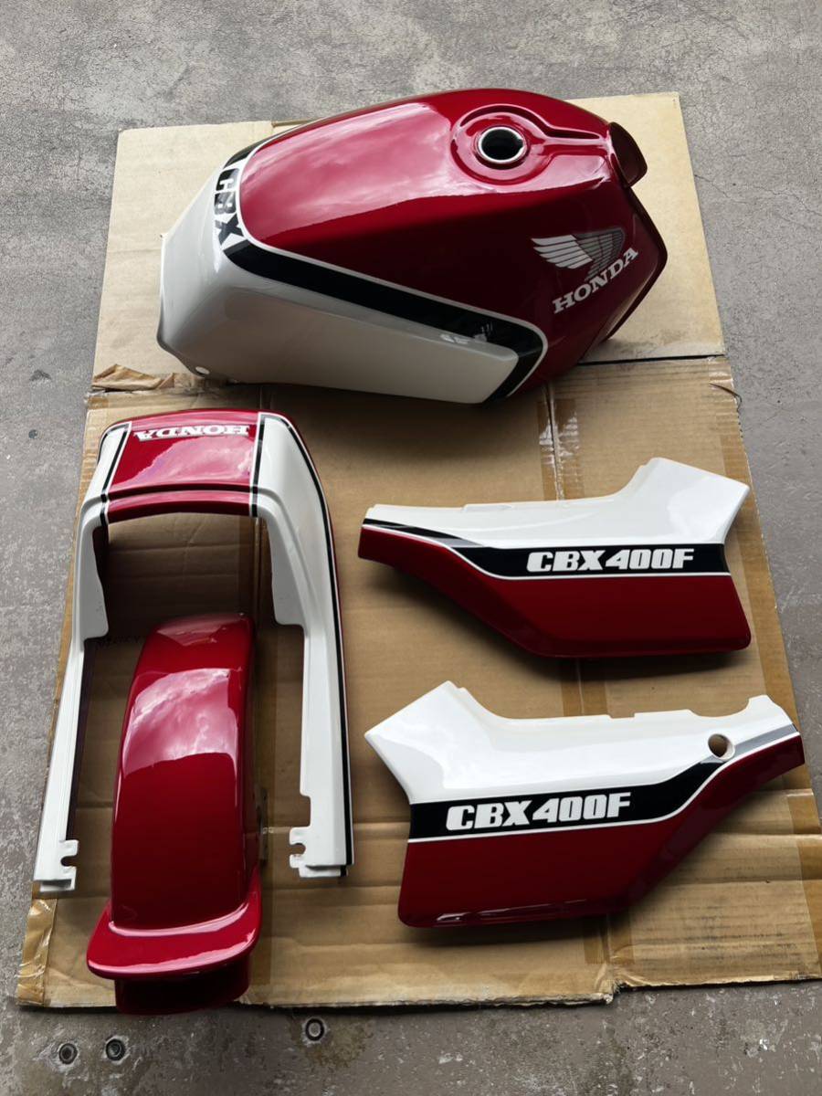 CBX400F 外装 美品 CBX400F 美品 外装セット 外装オリペン当時物 超美品！