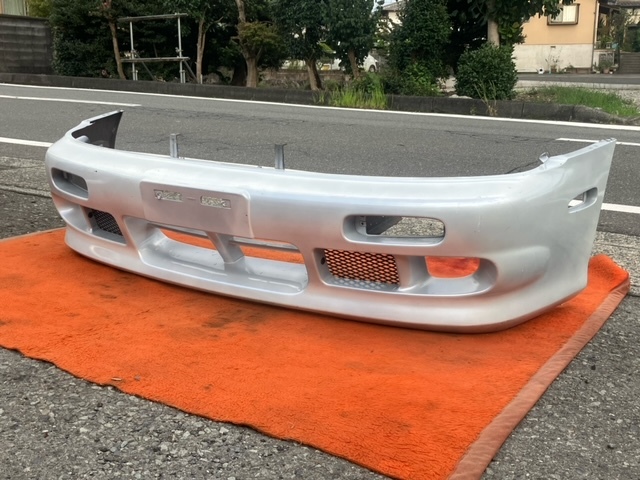 シルビア S14 前期 日産 純正 navan フロント バンパー エアロ ホース