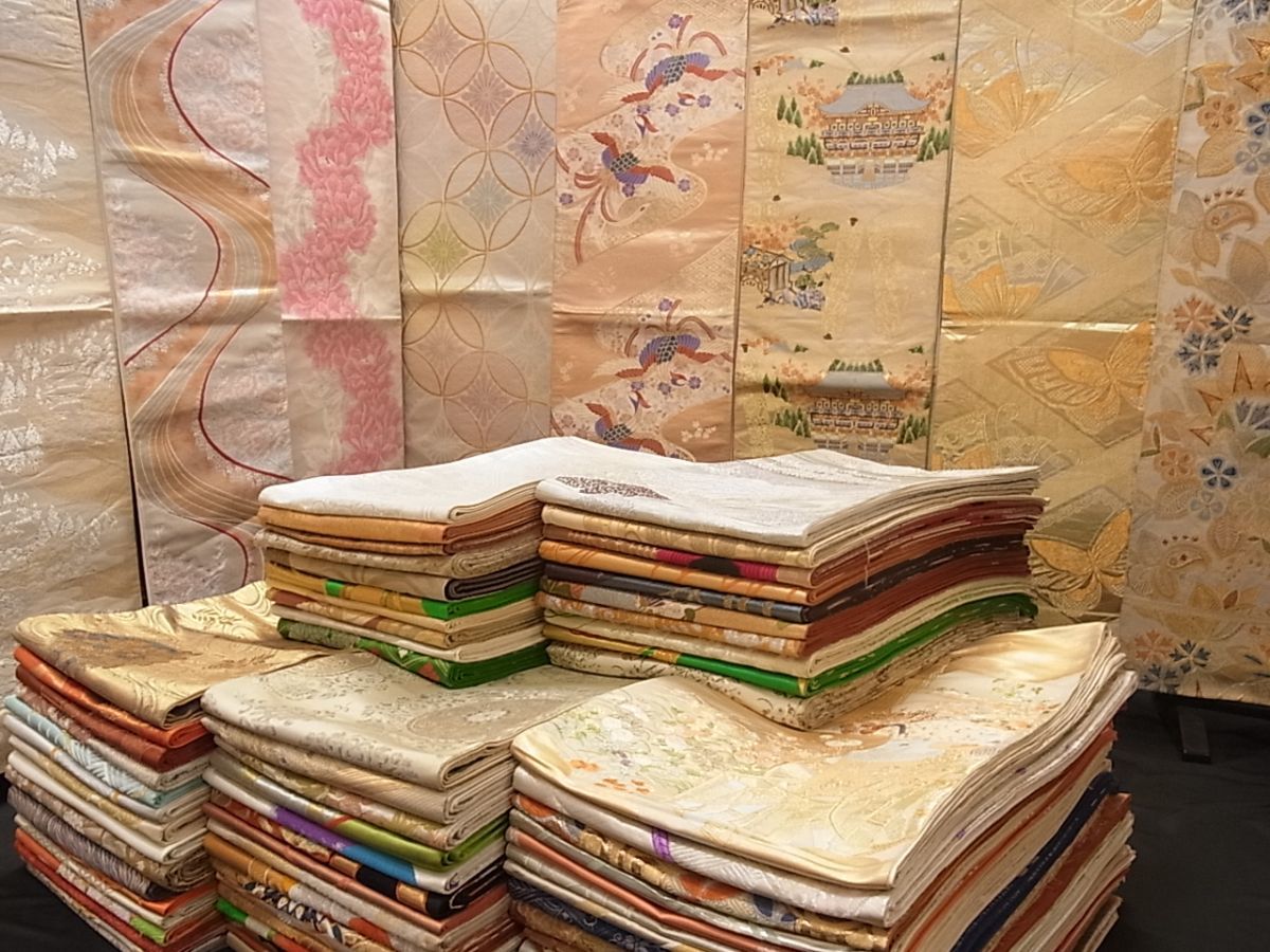 西陣 まとめて100点 鳳凰 袋帯 人物 平和屋-こころ店□1円 鶴