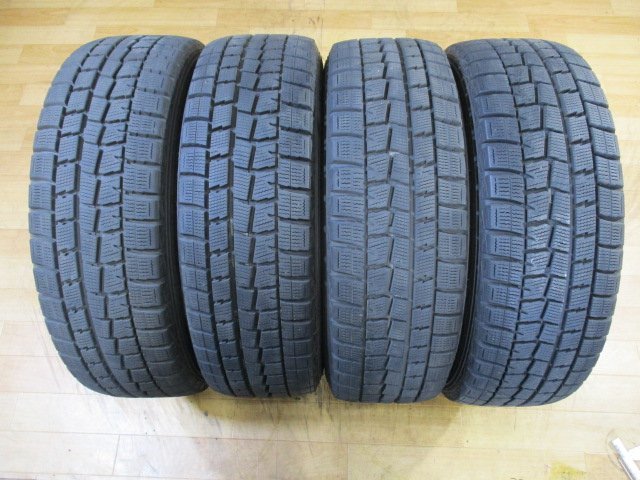 溝有り トヨタ 170系 シエンタ 純正 ホイール スタッドレスタイヤ 4本  