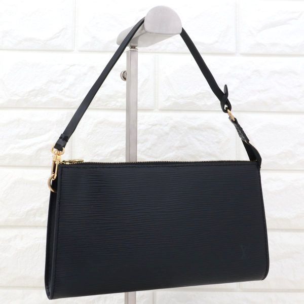1円 美品 ルイヴィトン LOUIS VUITTON エピ ポシェット アクセソワール