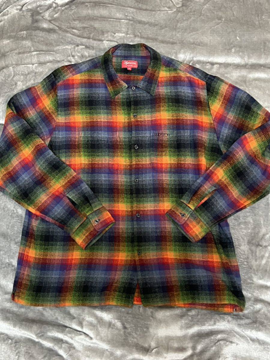 100%新品，得価 Supreme Plaid Flannel Shirt Mulch XLサイズ シュプリーム(その他)｜売買されたオークション情報、yahooの商品情報をアーカイブ公開 - オークファン 男性用