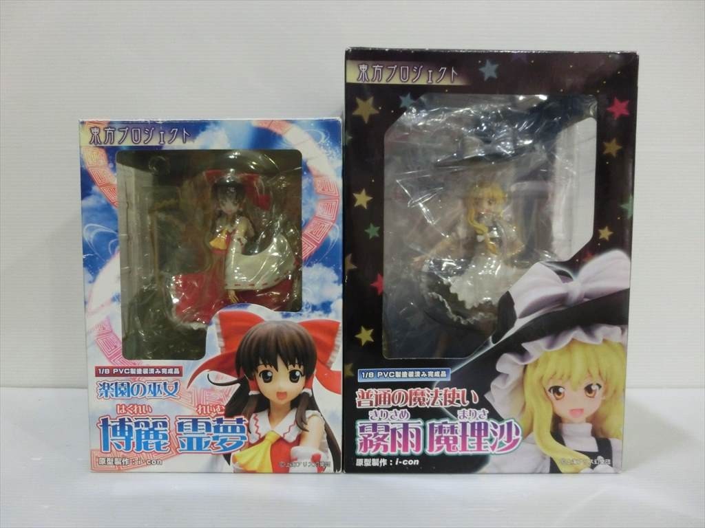 豊富な，新作 T L1-79 100サイズ 一部 /グリフォンエンタープライズ 1/8 東方Project 霧雨魔理沙＆博麗霊夢 フィギュア/ 傷 汚れ有(東方Project)｜売買されたオークション情報、yahooの商品情報をアーカイブ公開 - 東方Project