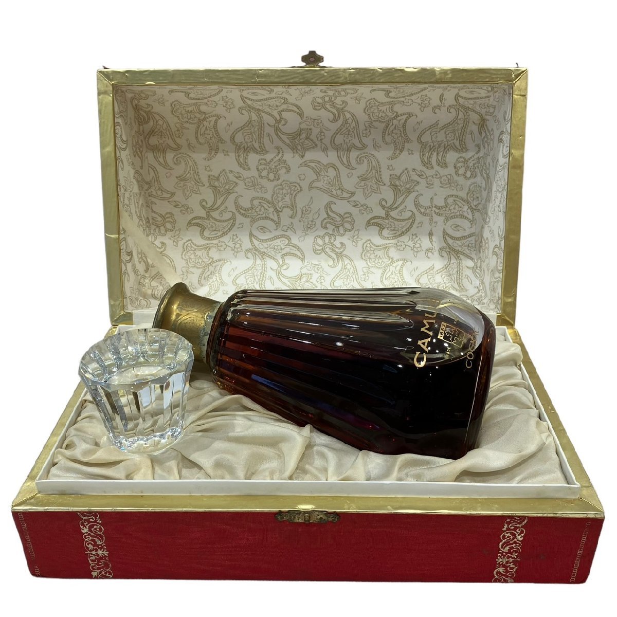 ☆カミュ カラフェ バカラクリスタルボトル 替栓・箱付 未開栓CAMUS