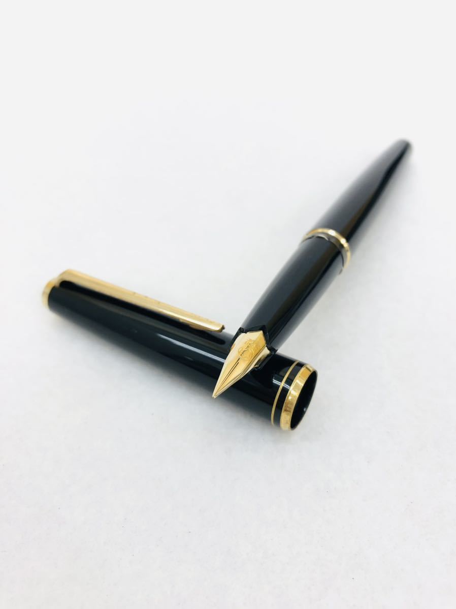 △MONTBLANCモンブラン NO.22 ペン先刻印なし ブルーインク 万年筆
