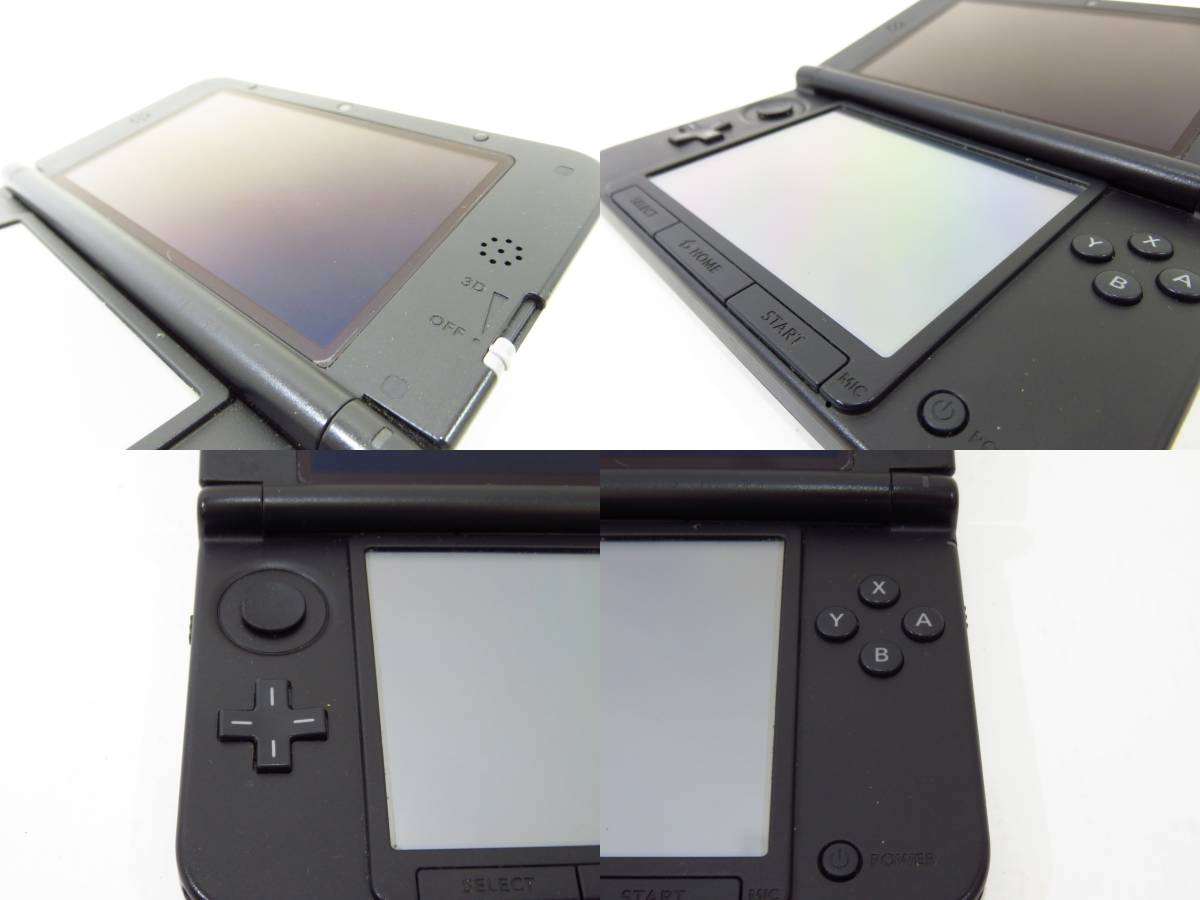 k5862k [送料650円]【ジャンク】 ニンテンドー3DSLL 本体 タッチペン欠品 ※通電確認・初期化のみ [034-000100]