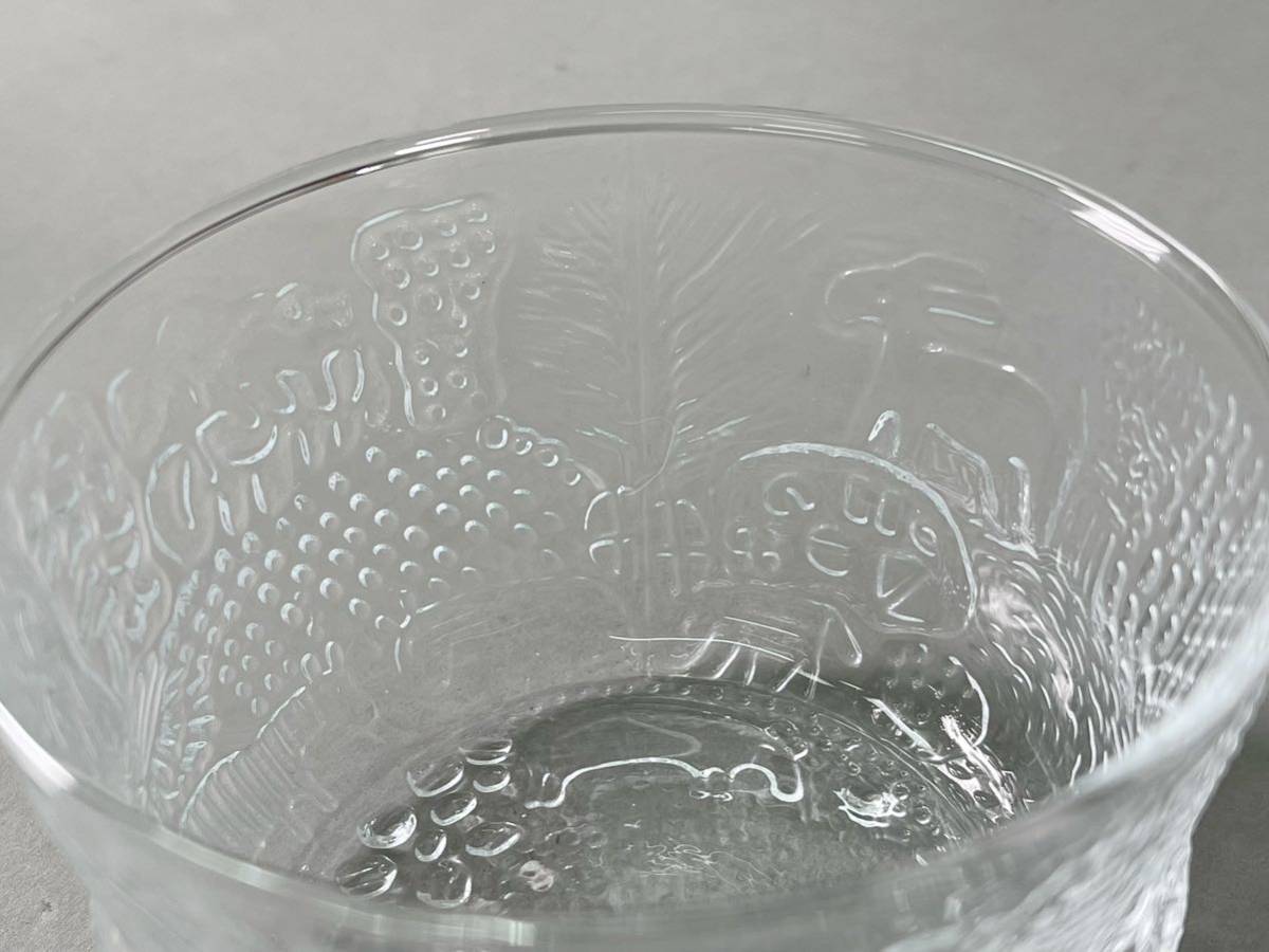 アラビア フィンランド NUUTAJARVI/ヌータヤルヴィ ガラス食器 小鉢2点