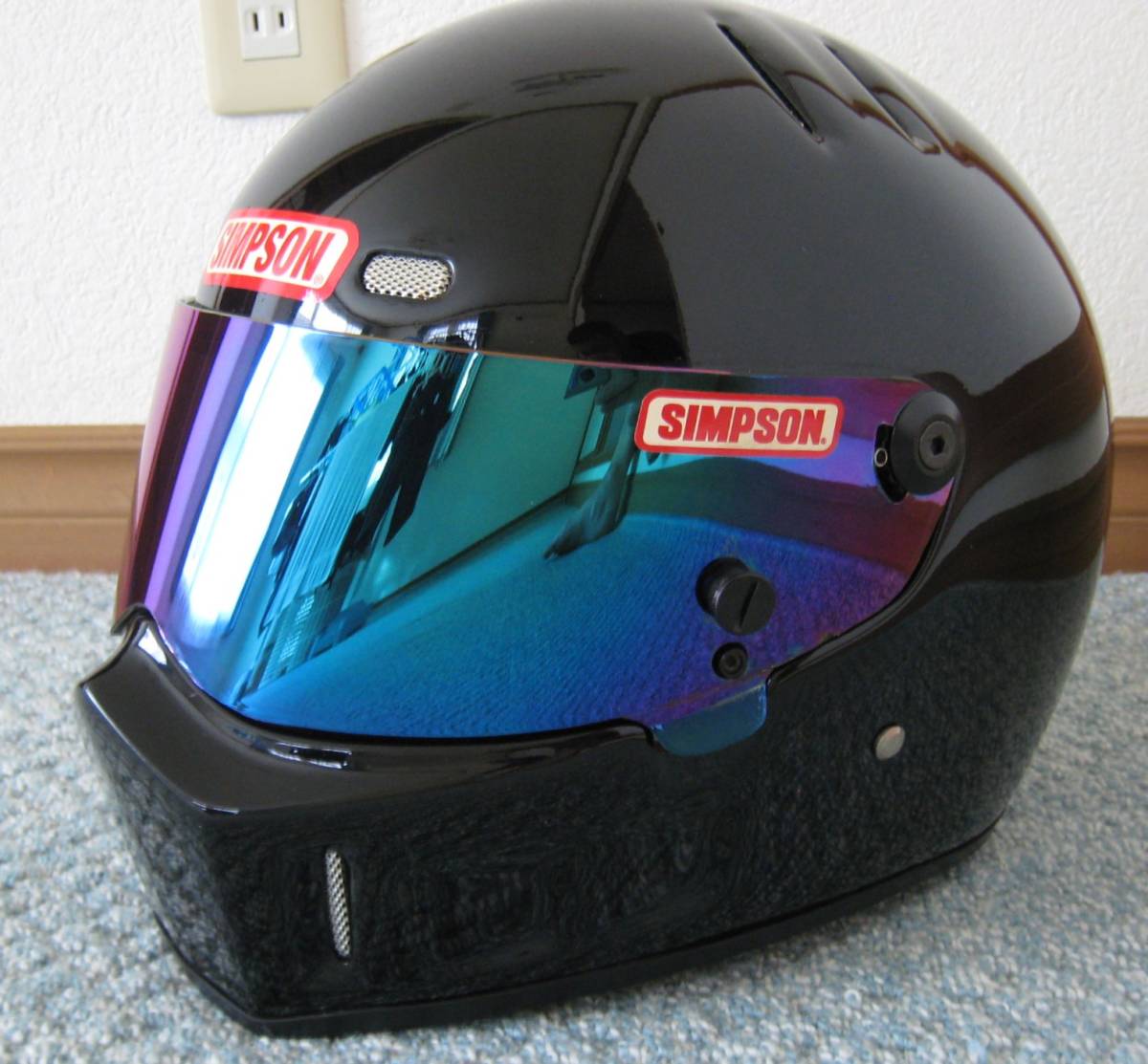 CRG ATV-1　ミラーシールド ヘルメット サイズM 　中古美品 CRG ATV ATV-8 フルフェイス 早い者勝ち 55-56cm
